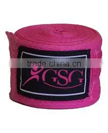 100% Cotton Red Custom Hand Wraps