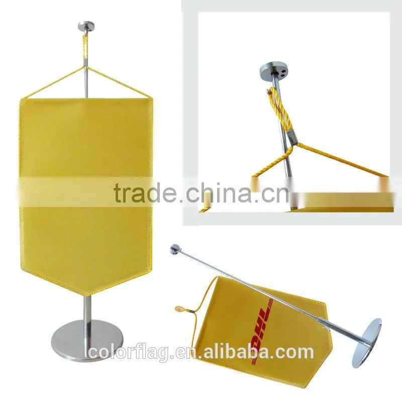 eco-friendly polyester table top flag