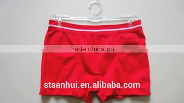 Competitive price soft comfortable young boys' tight boxer briefs seamless underwear