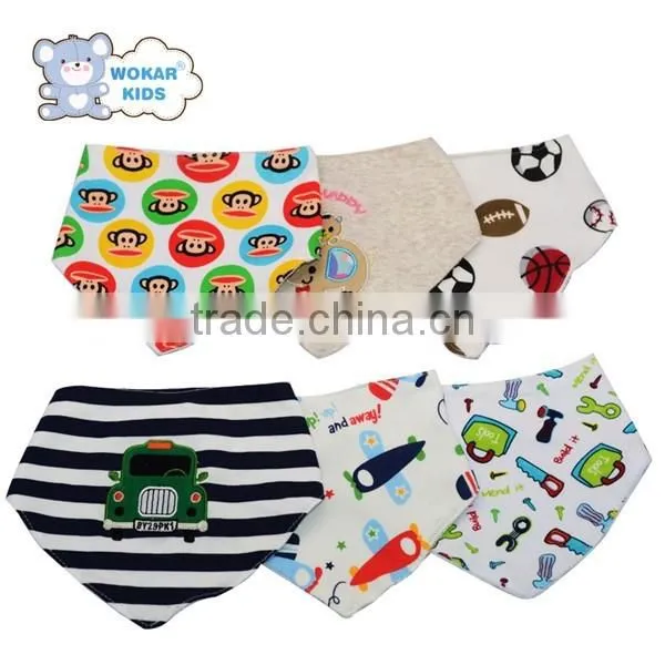 Eco-Friendly Feature and Baby Bibs Product Type baby triangle bibs