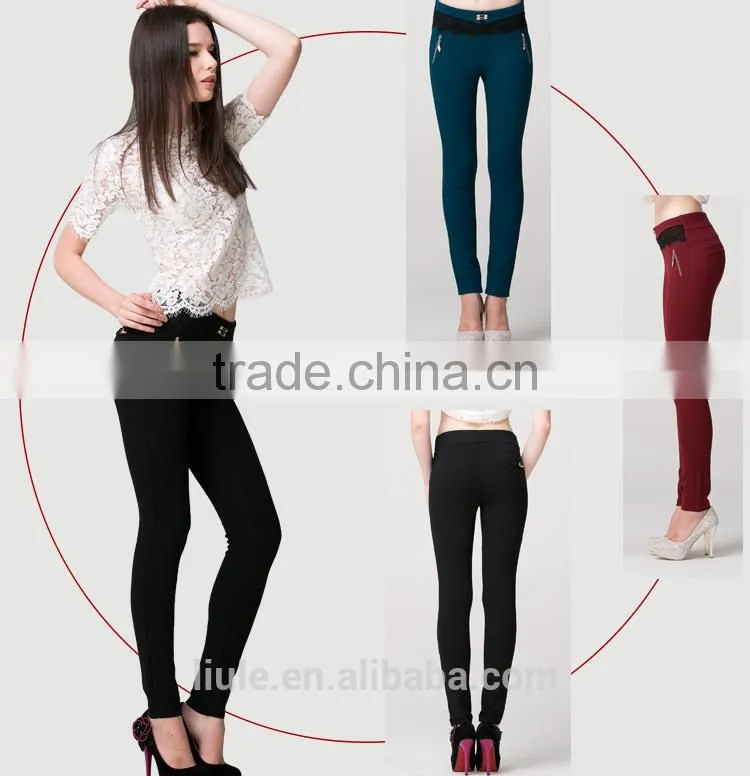 Hot Fashion Women's Stretch Pencil Pants Casual Slim Skinny Trouser