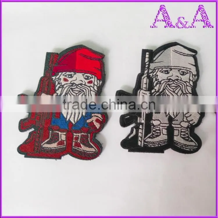 Fabric fake designer labels for clothing