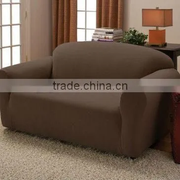 stretch suede fitted loveseat cover