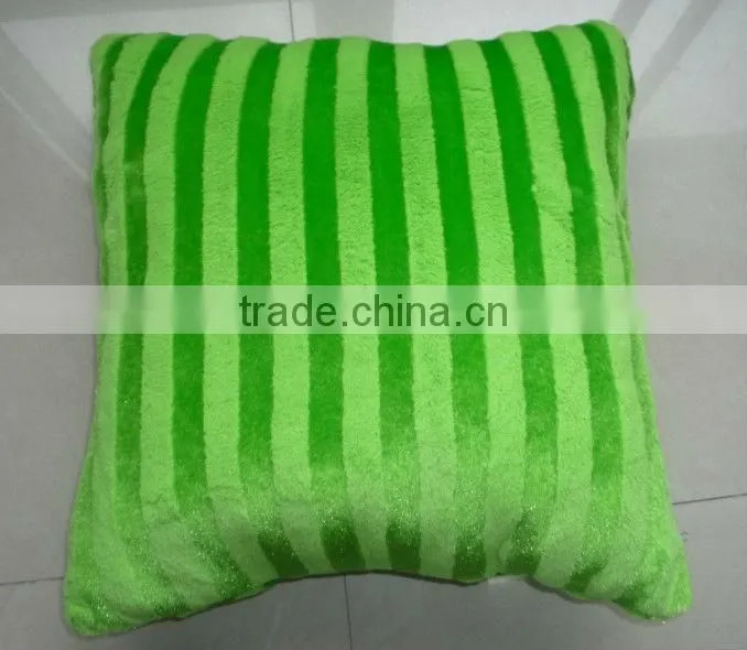 PV PLUSH FABRIC CUSHION