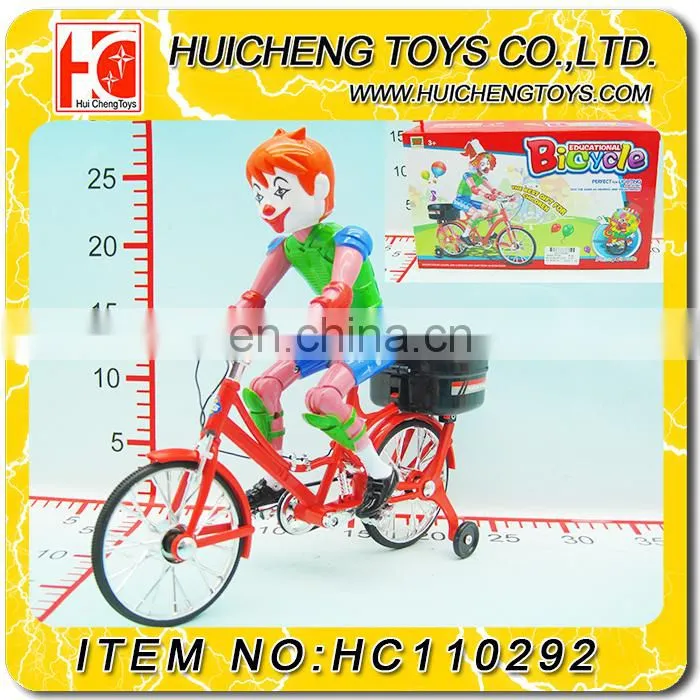 plastic electric toy bicycle with battery