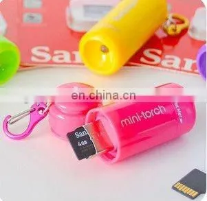 Super quality bright light led torch LOGO printing LED torch waterproof mini torch