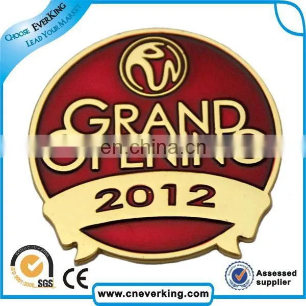 new arrival custom logo leaf shape badge
