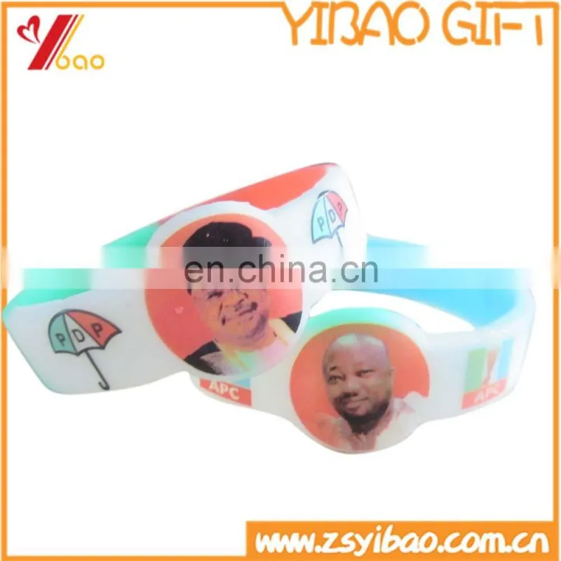 Custom size Silicone Wristband / silicone bracelet / rubber bracelet
