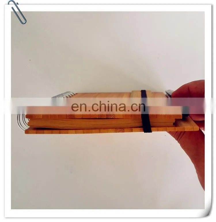 natural genuine bamboo spiral 70sheets notebook orgnizer set with bamboo ball pen and ruler