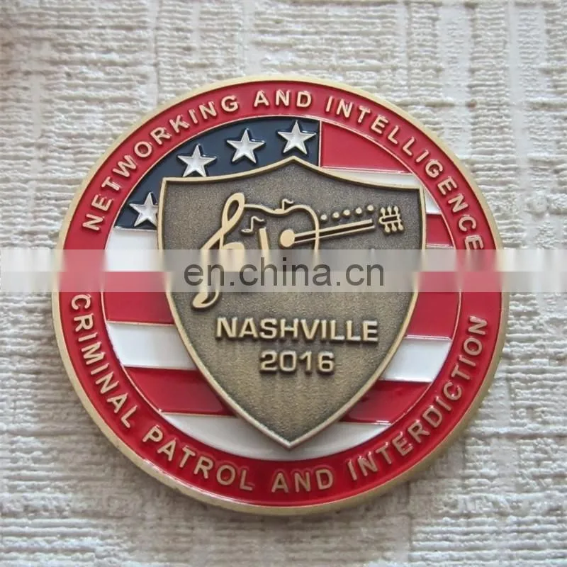 High quality personalized souvenir metal silver coin