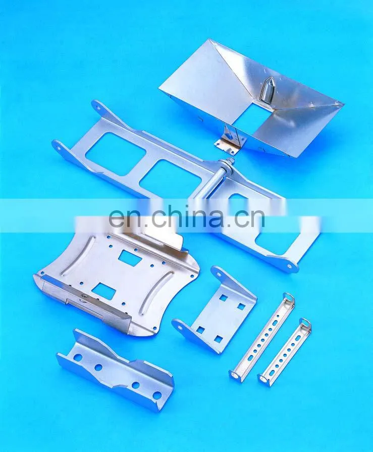 Professional custom stamping parts aluminum anti corrosion sheet metal fabrication bending auto part