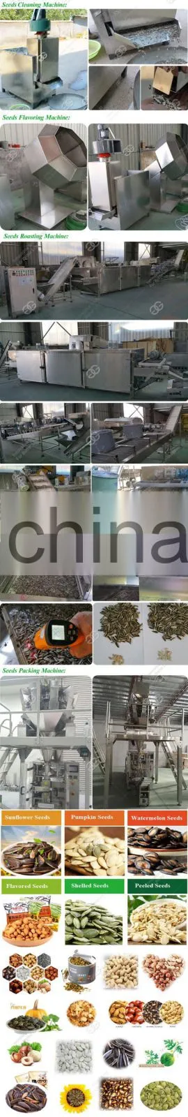 Highly Efficient Small Nut Peanut Sunflower Seeds Coffee Roaster Cashew Roasting Machine Production Line Price
