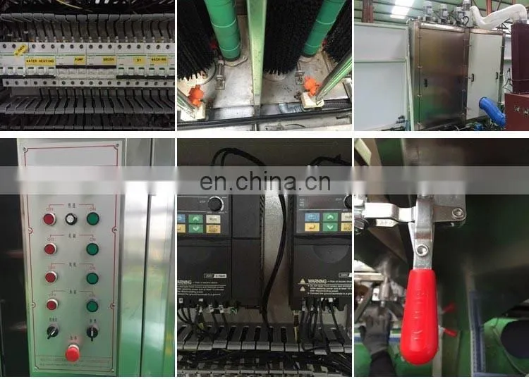 hollow glass manufacturing machine washing and drying equipment