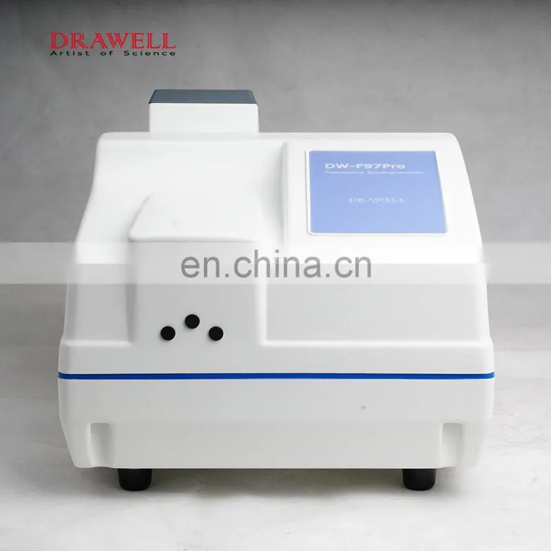 High sensitivity fluorescence scanning spectrophotometer