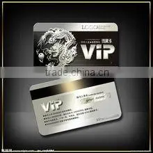 printed clear plastic/paper business cards