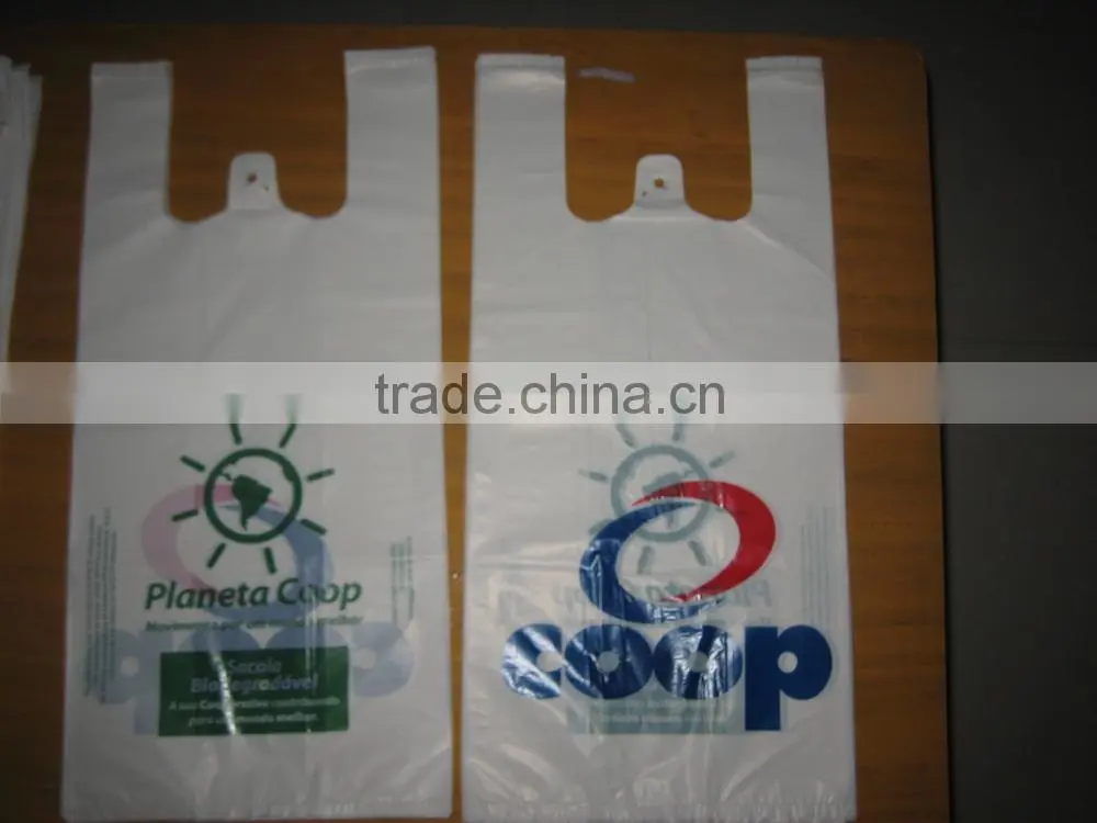 Brand new PE T-shirt bag(china) with low price