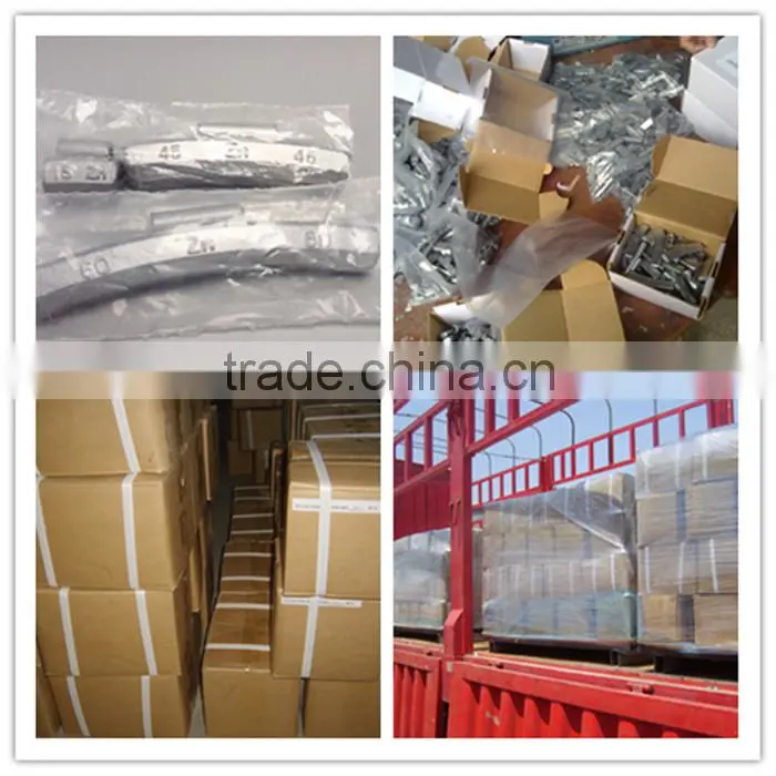 zinc hook type wheel weight for passenger car