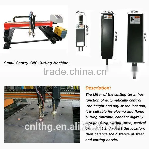 Small Type Electric Torch Lifter of Cutting Torch of CNC Cutting Machine
