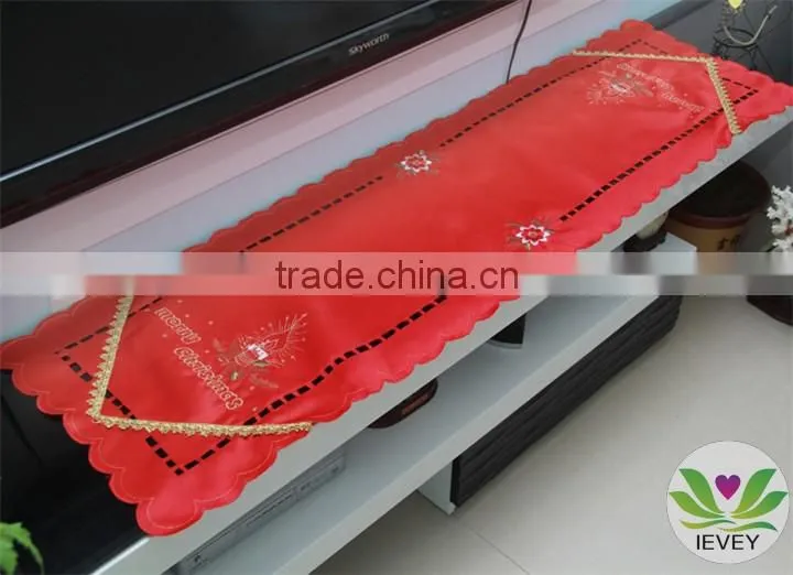 high quality cheap modern tablecloth designs wedding embroidered tablecloth