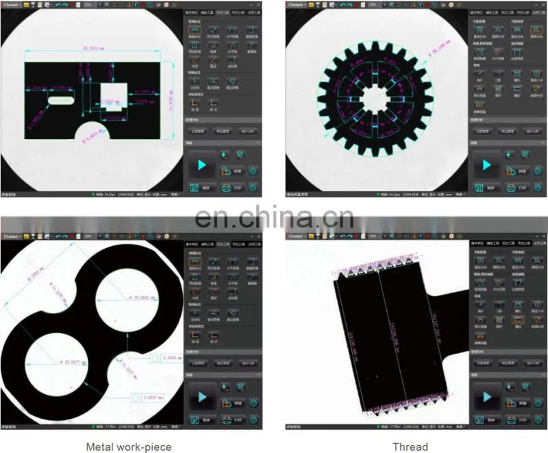For Big Work Pieces Xyz Measure Vision System Machine Dimension Dimensional Measuring Instrument