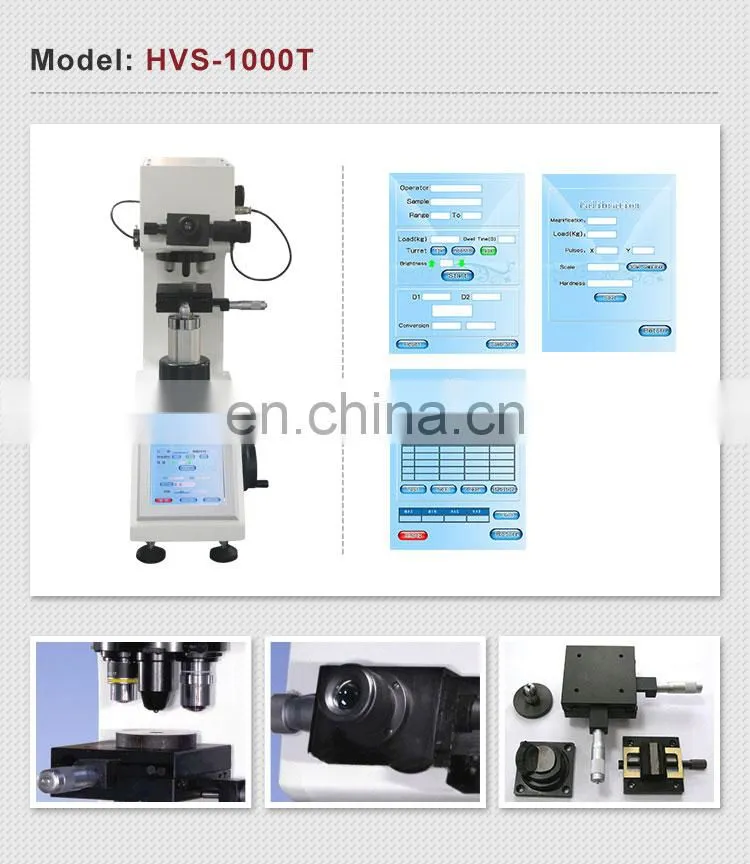 Professional microhardness micro vicker microdur hardness tester with great price