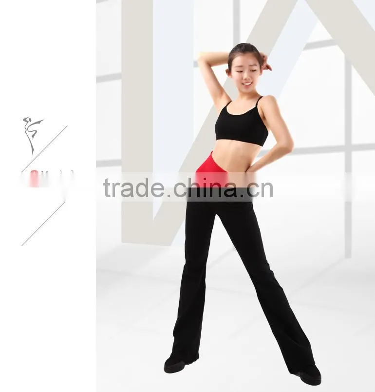 Jazz Pants, Two Tones Dance Pants, Yoga Pants, Beijing Dansgirl