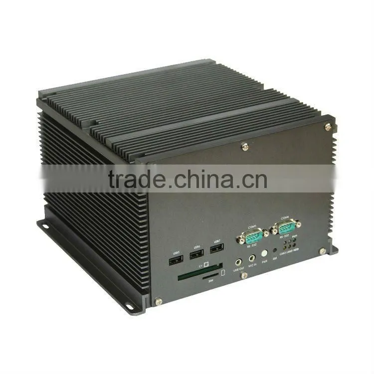 Fanless Box PC with Atom D525 1.8G ICH9M Chipset