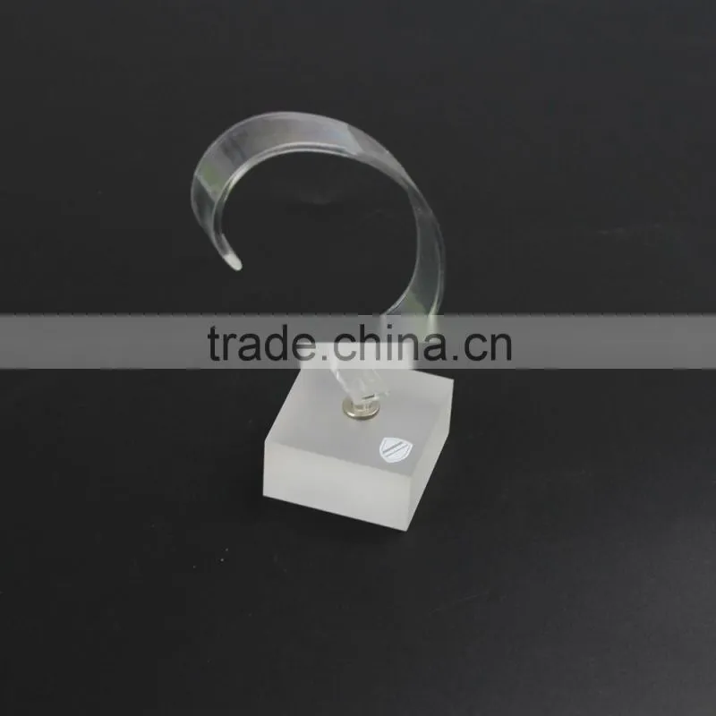 Frosted Acrylic Watch Display Stand Cube Display Stand for Watches RW001