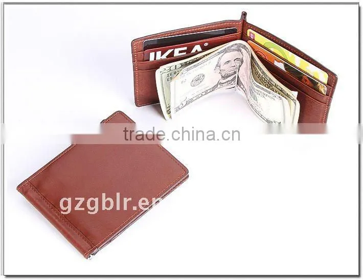 supply American Leather Money Clip Wallet and multi-function Money Clip