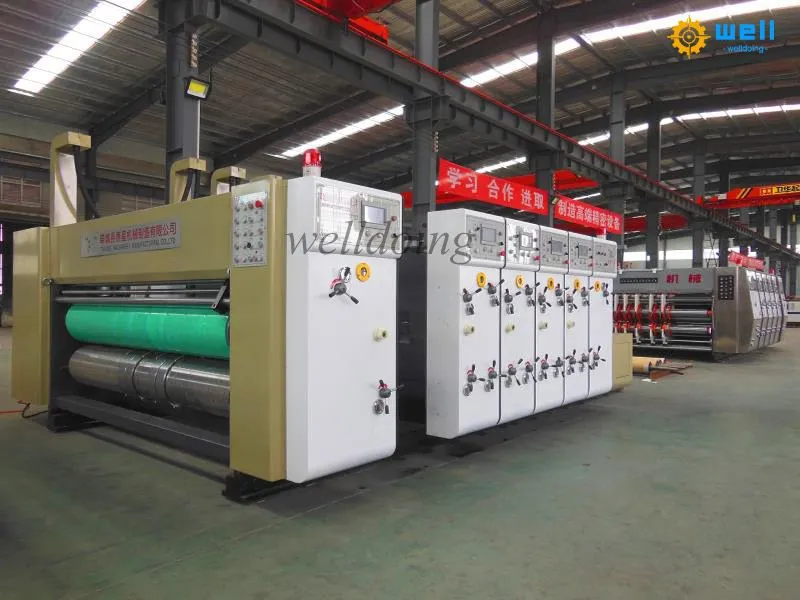 automatic flexo printer die cutter slotter