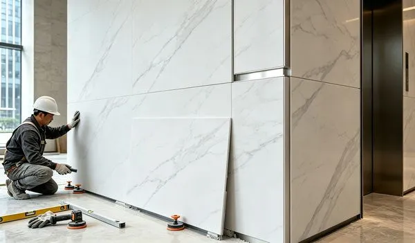 3000x1000x4.5mm Ultra-Thin Porcelain Panels for Modern Renovation