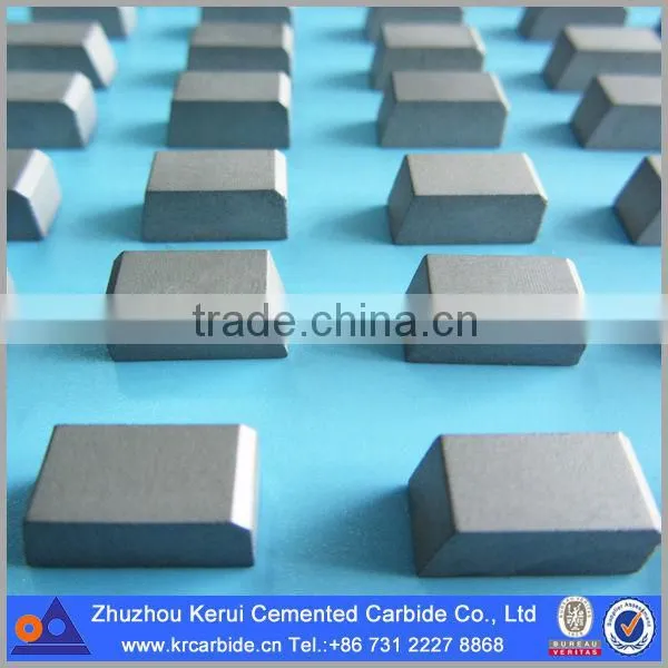 Original quality T5K10/T15K6/BK8 hard metal carbide plate for lathe cutting tools from Zhuzhou Kerui