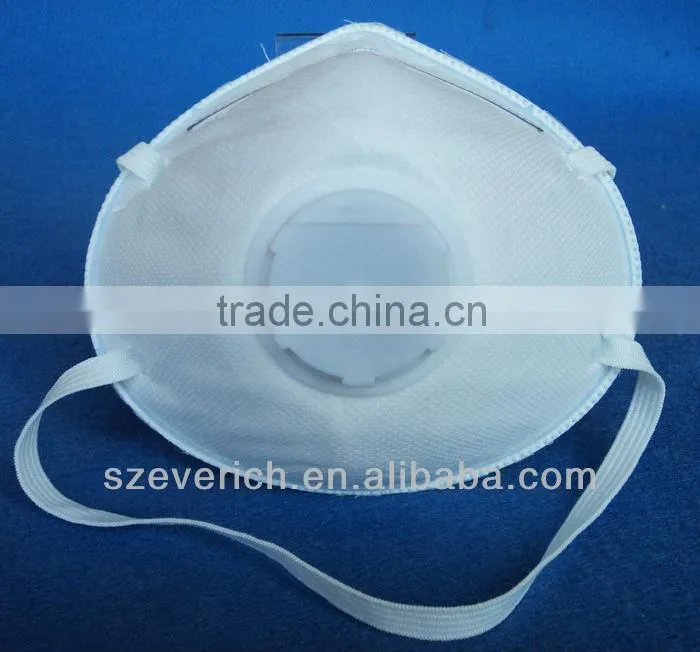 NIOSH 95 Good Quality Actived Carbon And Breath Valve Dust Mask