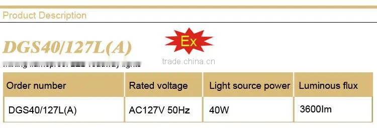 Mining flameproof LED roadway lights