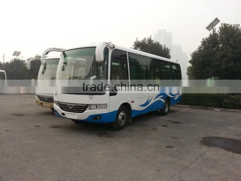 hot sales in Africa FRONT ENGINE left hand drive bus 30 seats bus