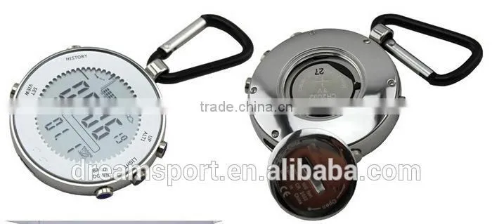 Hot Selling Digital Fishing Barometer Watch with Altimeter Temperature Weather Forecast
