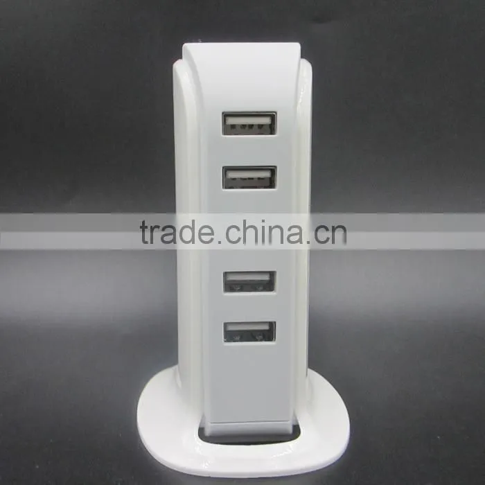 US UK Plug 2.1a Multi port Micro 5 port usb portable charger