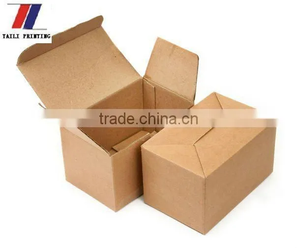 Recycled kraft paper gift boxes brown kraft box