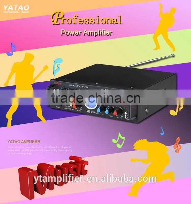 karaoke home amplifier AV-340 with LED display
