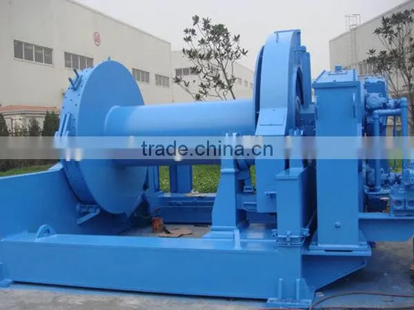 Electric hydraulic marine winch for anchor mooring towing of ship/boat/cargo ship/vessel/ferry boat/tug boat