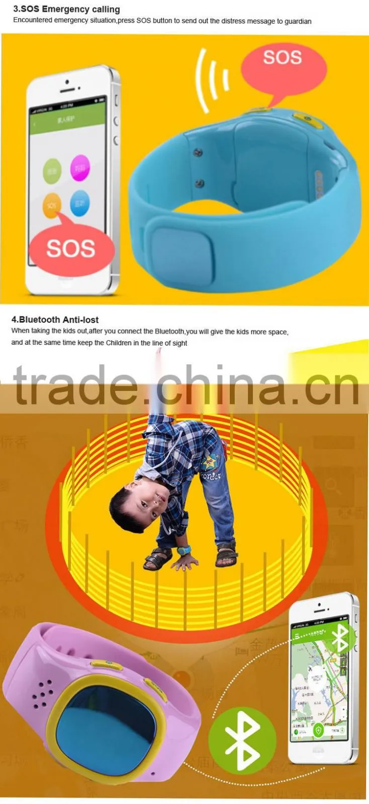 Android smart tracking locator gps kids tracker watch,gps tracker watch