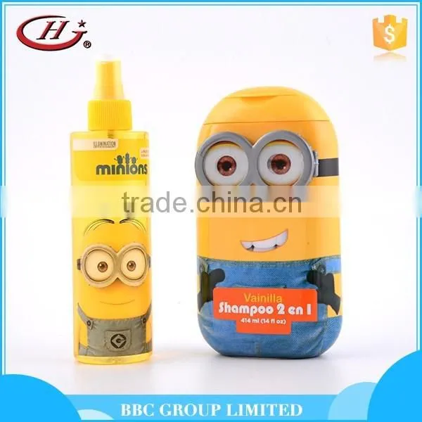 BBC Minons Gift Sets OEM 004 Cute cartoon design children mild body mist spray
