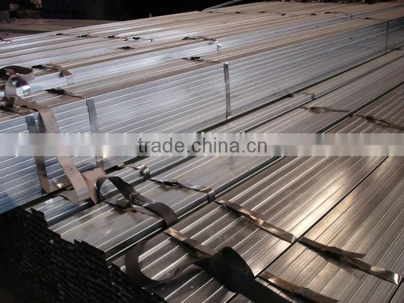 Square Galvanized Hollow Section / Furniture / Poles/ Frame-- Z: 60GSM