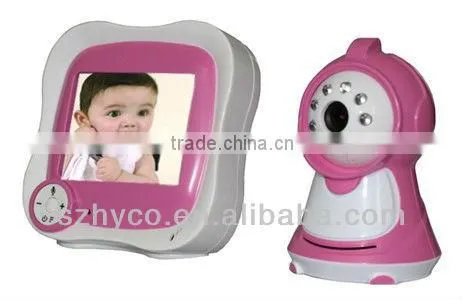 Newest Digital RF Modulation 3.5 Inch Wireless Baby Monitor