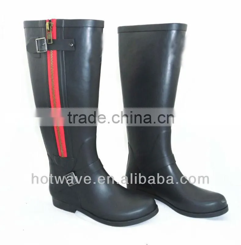 2014 new style lady's fashion rainboots/rubber boots