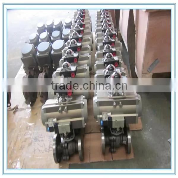 SS Ball Valve With Actuator