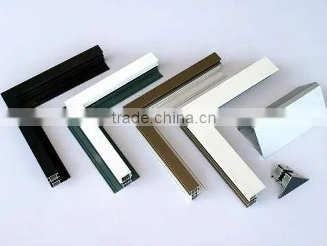 wooden shift aluminium profile for windows or doors