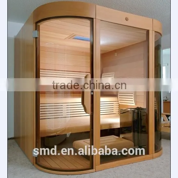 luxury finland traditional Sunny Paradise Sauna steam sauna room