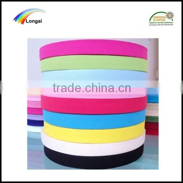 Shijiazhuang Longai hotsale high-class herringbone polyester garment woven webbing