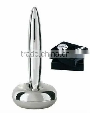 magnetic floating pen,metal magnetic table ballpoint pen